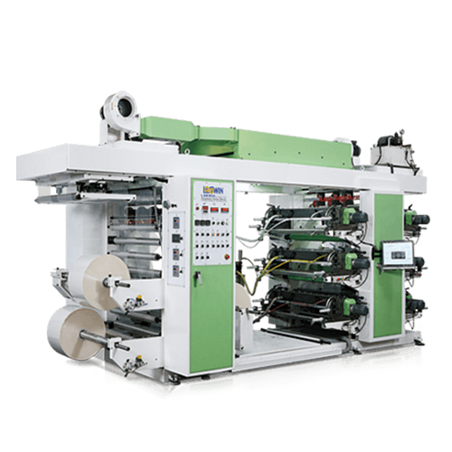 4,6,8 Color Flexo Printing Machine with Chamber Doctor Blade: HSP-610 ...